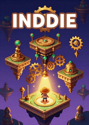 Clockwork Reverie - indie steampunk isometric puzzle RPG with clockwork floating world